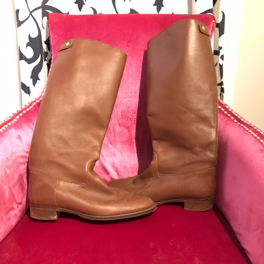 J. Crew Classic Leather Riding Boots